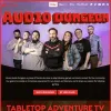 The Audio Dungeon website on a laptop computer